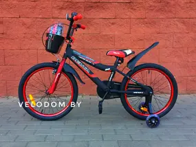 Delta Sport 20" черный/красный 1