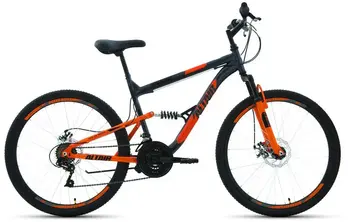 Altair MTB FS 26 2.0 disc серый/оранжевый 1