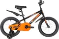 Novatrack Juster 16 черный/оранжевый 1