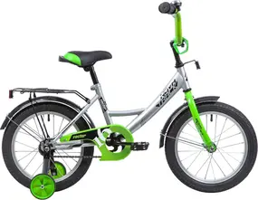 Детский велосипед Novatrack Vector 16 2022 163VECTOR.SL22 (серебристый) 3