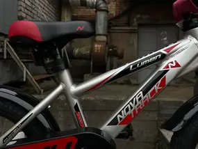 Novatrack Lumen 14 серый/красный 1