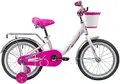 Novatrack Ancona 16" розовый/белый 1