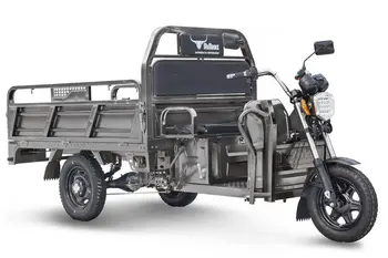 Грузовой электротрицикл Rutrike D4 1800 60V1200W темно серый 1