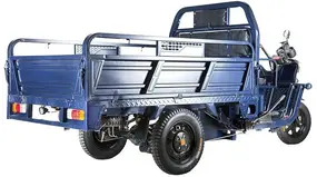 Грузовой электротрицикл Rutrike D4 1800 60V1200W синий 1