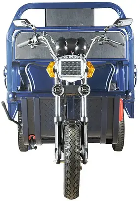 Грузовой электротрицикл Rutrike D4 1800 60V1200W синий 1