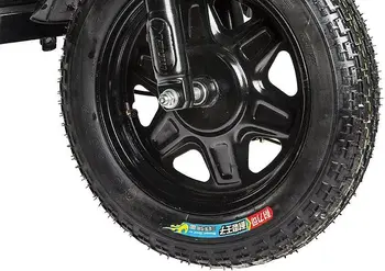 Грузовой электротрицикл Rutrike D4 1800 60V1200W черный 1