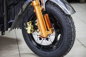 Грузовой электрический трицикл Rutrike Дукат 1500 60V 1000W серый 1