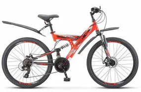 Stels Focus MD 24" 18-sp V010 красный 1