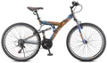 Stels Focus 26" V 18 sp V030 темно-синий/оранжевый 1