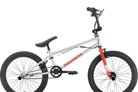 Велосипед Stark Madness BMX 2 2025 (серебристый/фиолетовый/песочный) 1