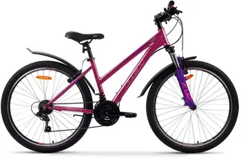 Велосипед AIST Quest W-26 р.19.5 2024 (разобранный, розовый) 1