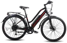 Электровелосипед Ritma FJORD313 черный/красный 1