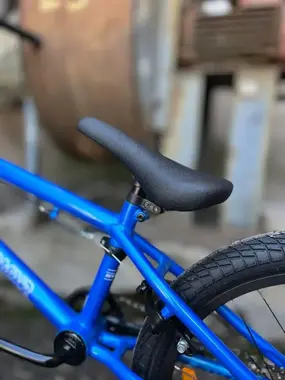 Велосипед Stark Madness BMX 4 2025 (разобранный, графит матовый/синий металлик/черный) 2