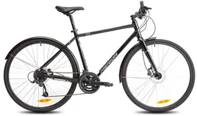 Merida Crossway Urban 50 Lady GlossyBlack/MattSilver 1