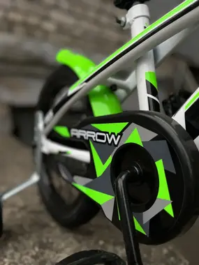 Stels Arrow 16" V020 белый/зеленый 1