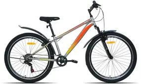 Racer Bruno 26 светло-серый/оранжевый 1