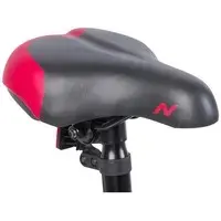 Детский велосипед Novatrack Lumen 14 (серебристый/красный, 2019) 1