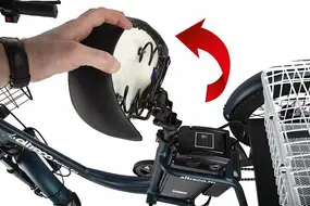 Трицикл Eltreco Porter Fat 500 UP! Серебристый 1