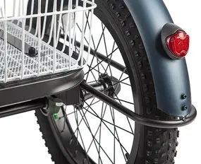 Трицикл Eltreco Porter Fat 500 UP! темно-синий 1