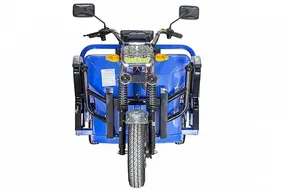 Грузовой электрический трицикл Rutrike Габарит 1700 60V1200W	синий матовый 1