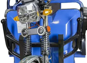 Грузовой электрический трицикл Rutrike Габарит 1700 60V1200W	синий матовый 1
