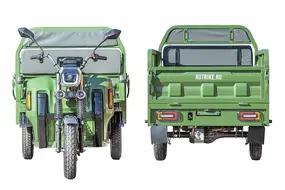 Грузовой электротрицикл Rutrike Маяк 1600 60V1000W	темно-синий матовый 1