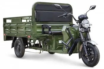 Грузовой электротрицикл Rutrike D4 NEXT 1800 60V1200W Зеленый 1