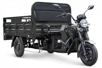 Грузовой электротрицикл Rutrike D4 NEXT 1800 60V1200W Черный матовый 1
