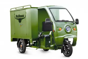 Грузовой электротрицикл Rutrike КАРГО 1800 60V1000W	Зеленый 1