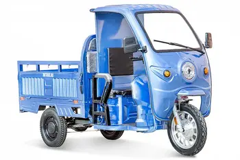 Грузовой электротрицикл Rutrike Гермес Pro 1500 72V1500W	темно-синий матовый 1