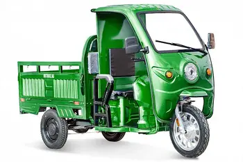 Грузовой электротрицикл Rutrike Гермес Pro 1500 72V1500W	темно-зеленый 1