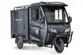 Грузовой электротрицикл Rutrike КАРГО Кабина Дуал Черный матовый 1