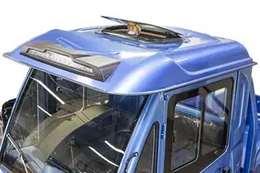 Грузовой электротрицикл Rutrike КАРГО Кабина Дуал Черный матовый 1