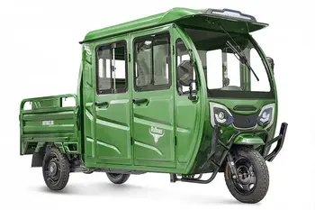 Грузовой электротрицикл Rutrike Рейс 1300 60V1200W	темно-зеленый 1