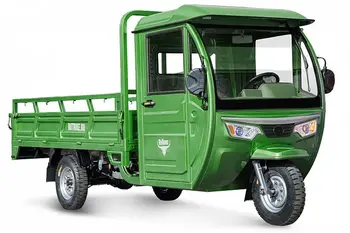 Грузовой электротрицикл Rutrike Фактор 2600 60V2000W темно-зеленый 1