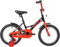 Novatrack Strike 16" черный/красный 1