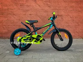 Novatrack Tornado 16" чёрный/зелёный 2