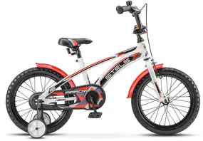 Детский велосипед Stels Arrow 16 V020 2023 (белый/красный) 1