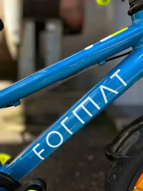 Format kids bmx 14" синий 2
