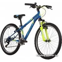 Велосипед Novatrack Battler 24 2023 (синий) 1