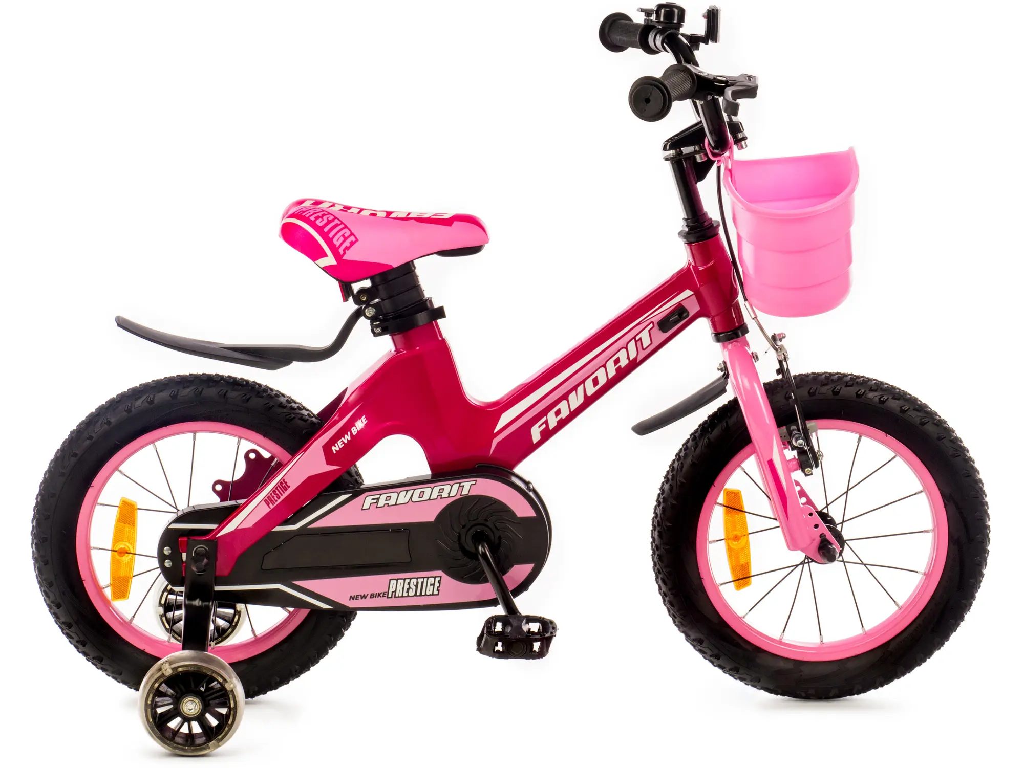 Детский велосипед Favorit Prestige PRS-14PN (розовый) 1