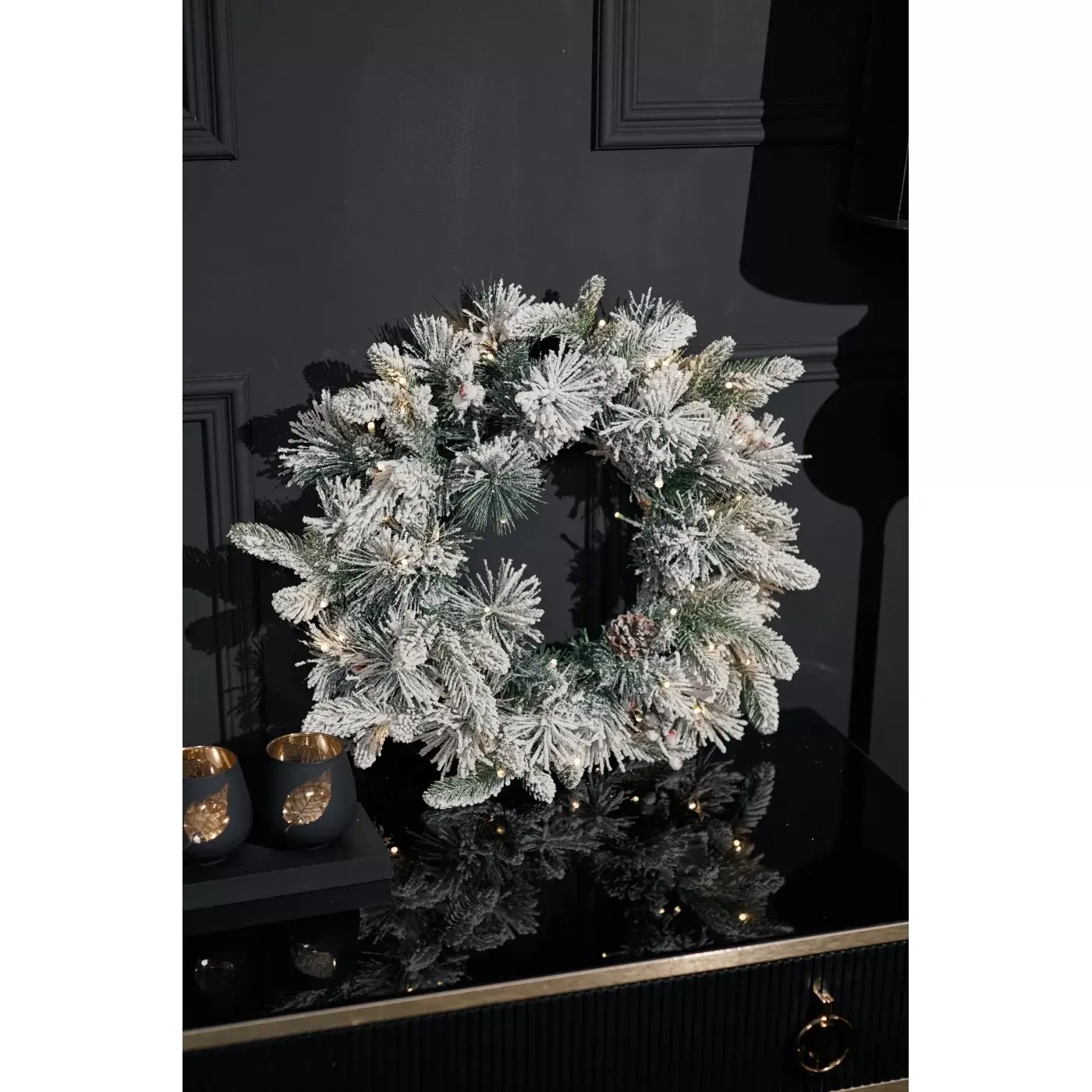 Венок новогодний Берта LED GrandCity 1