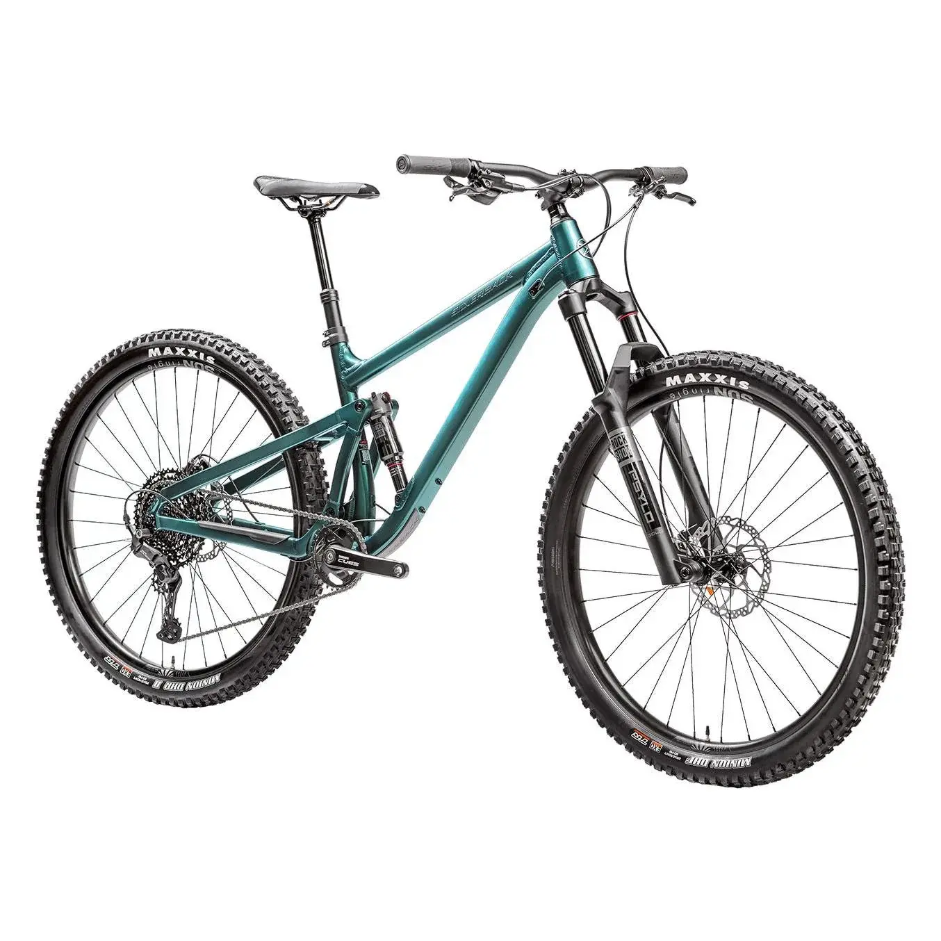 Велосипед SILVERBACK SE TRAIL 11 MATT METALLIC EMERALD/GLOSS BLACK XL(460mm) 1