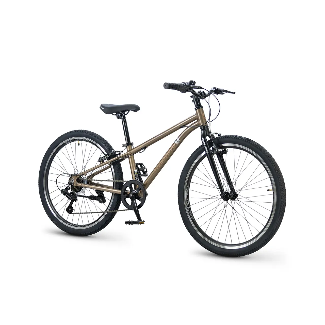Велосипед детский Maxiscoo 1BIKE 24 Бронзовый Матовый (2026) (MSC-M1-2452) 1