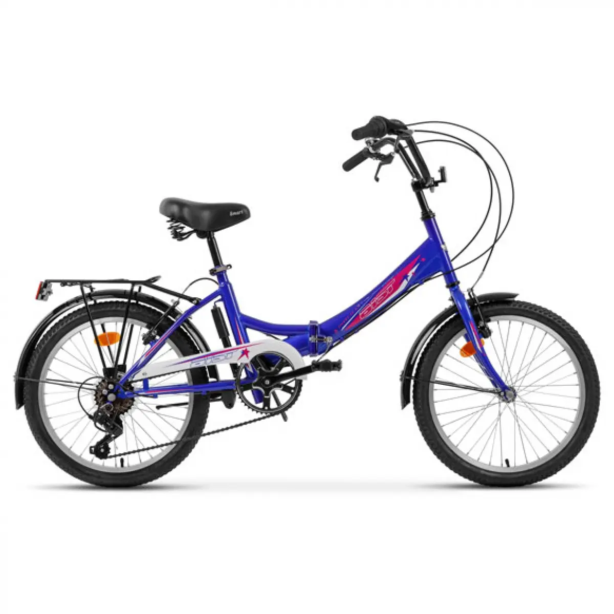 Складной велосипед Aist Smart 20 2.0 синий 1