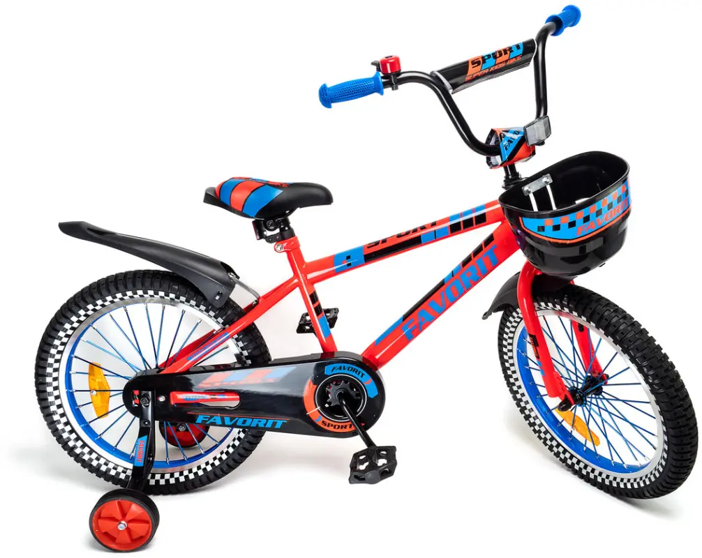 Детский велосипед Favorit Super Sport SSP-18RD (красный) 2