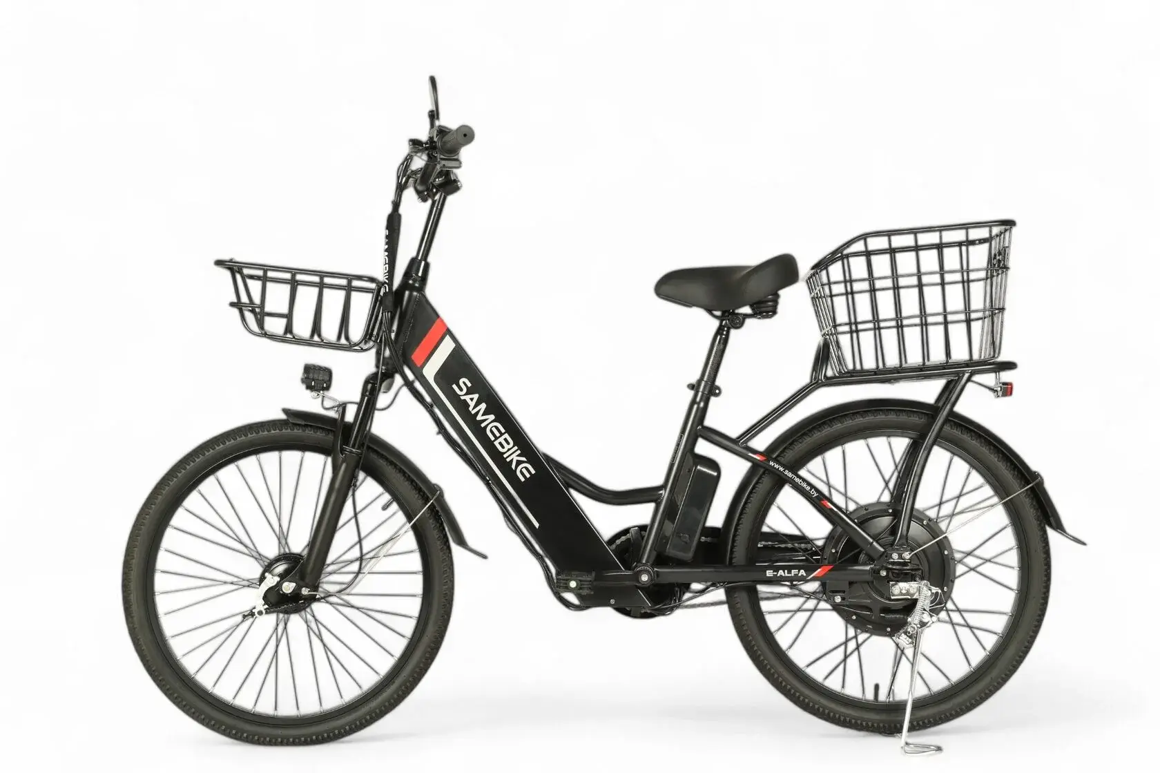 Электровелосипед SameBike E-ALFA 350w 36v черный 1
