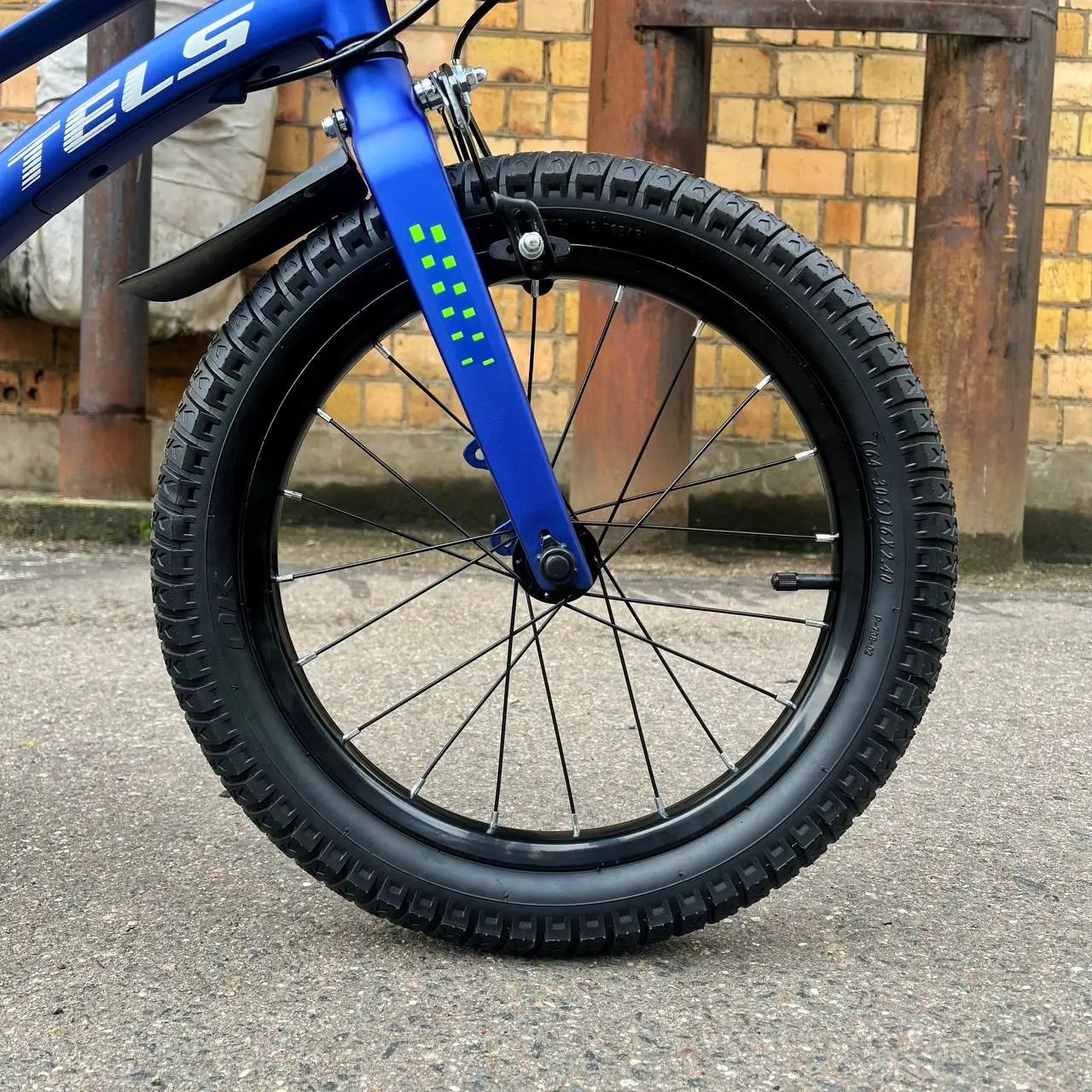 купить колесо в магазине велодомДетский велосипед Stels Joy KB 16 синий 2