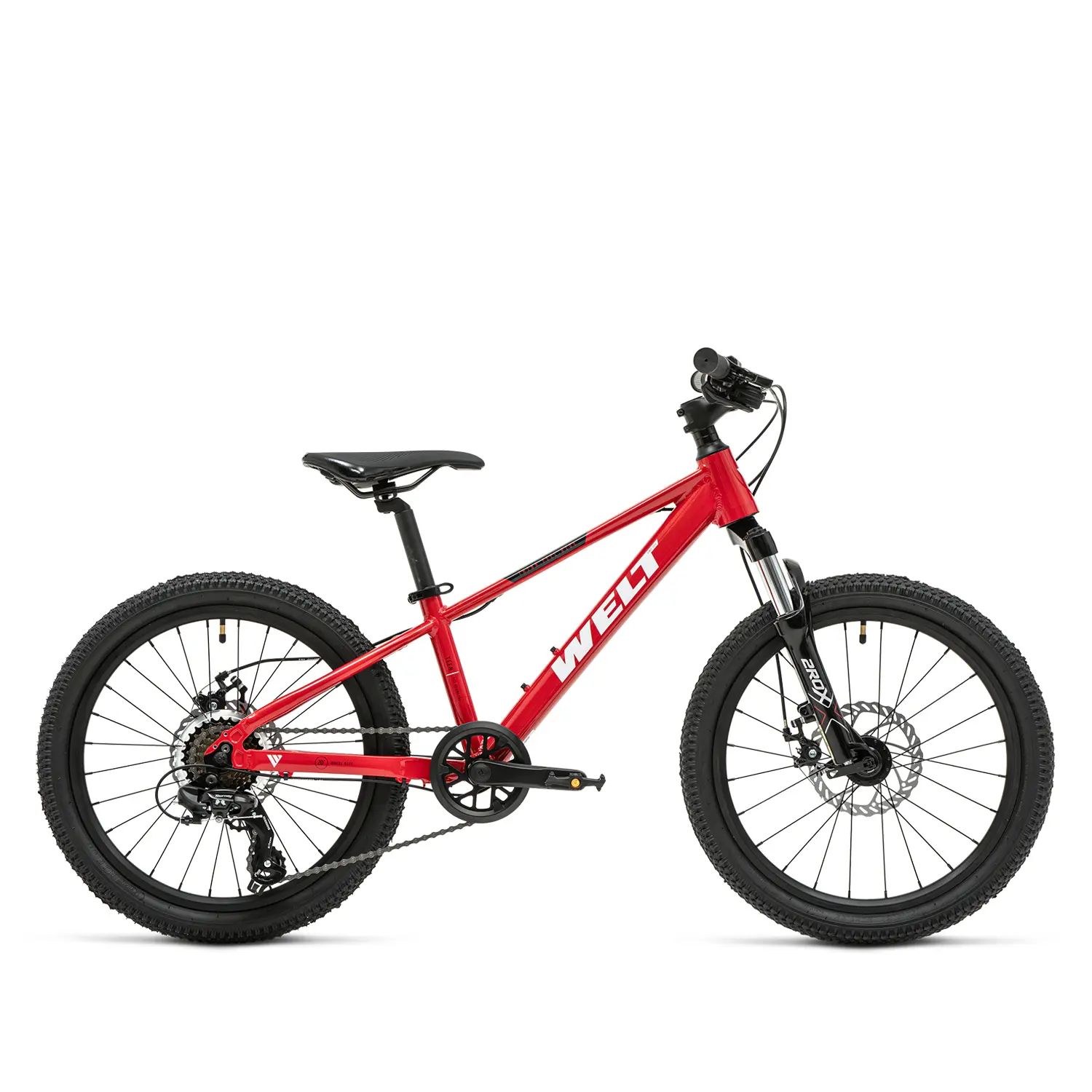 Детский велосипед Welt Brave 1.0 20 MD 2025 (sparkling red) 1