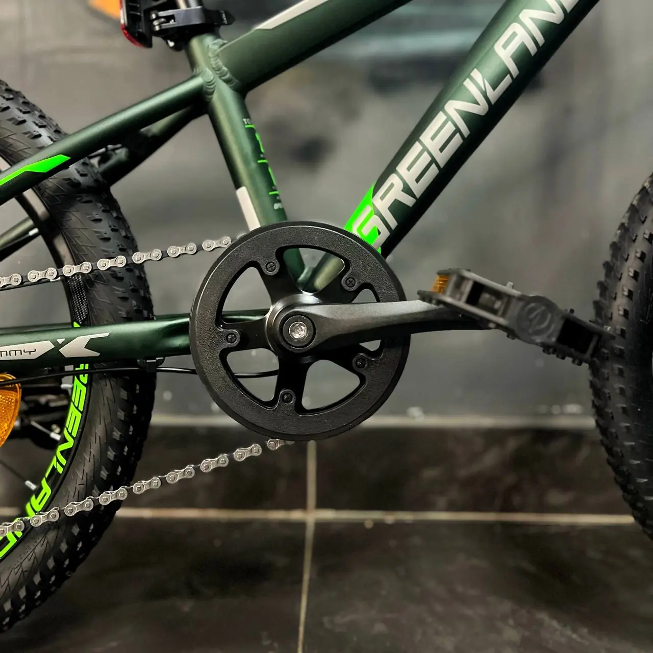 Детский велосипед Greenland Tommy 20 темно-зеленый 2